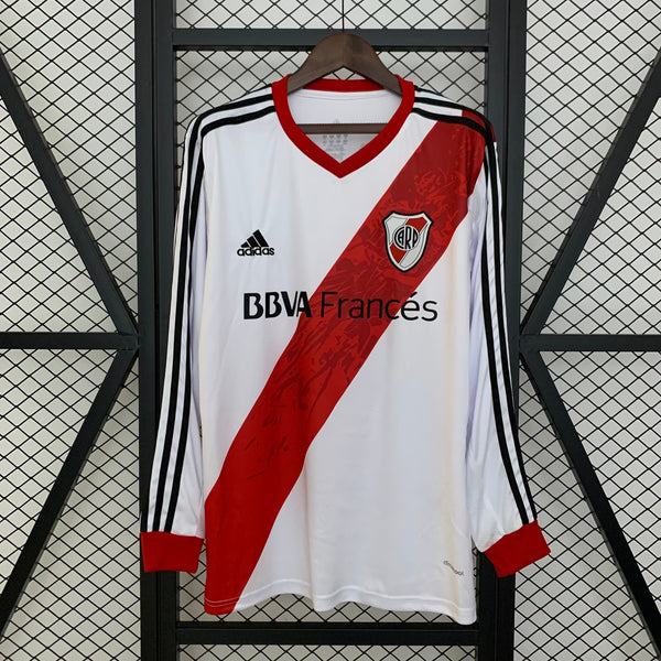 Camisa Retrô River Plate 13/14 Home - Manga Longa