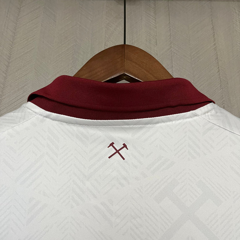 Camisa West Ham United Third 2024/25 - Branca