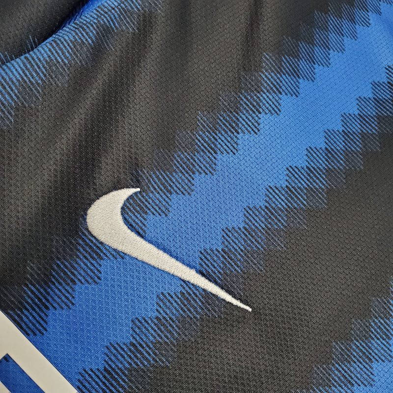 Camisa Retrô Inter de Milão I 2010/11 -Manga Longa - Masculina - Azul e preta
