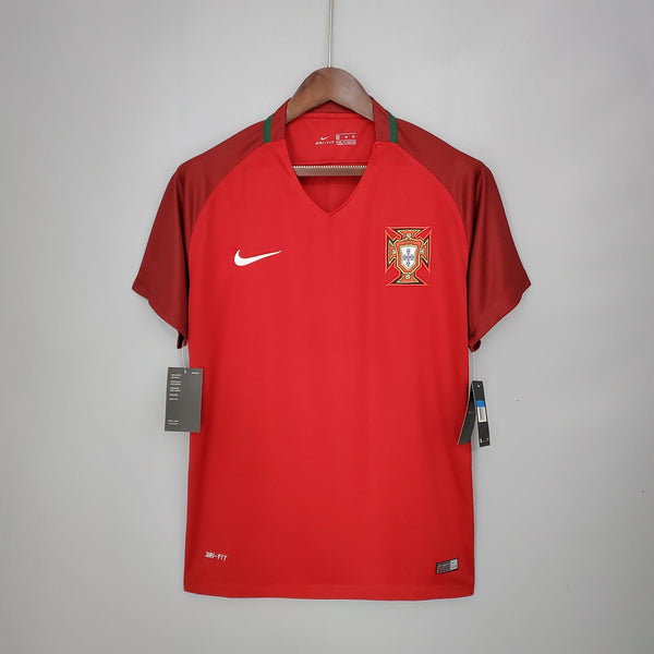 Camisa Retrô Seleção Portugal 2016/17 Home