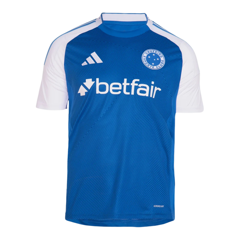 Camisa Cruzeiro Home 25/26 Azul - Torcedor Masculina