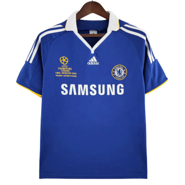 Camisa Retrô Chelsea FC 2008/09 Home - Final Champions League Edition