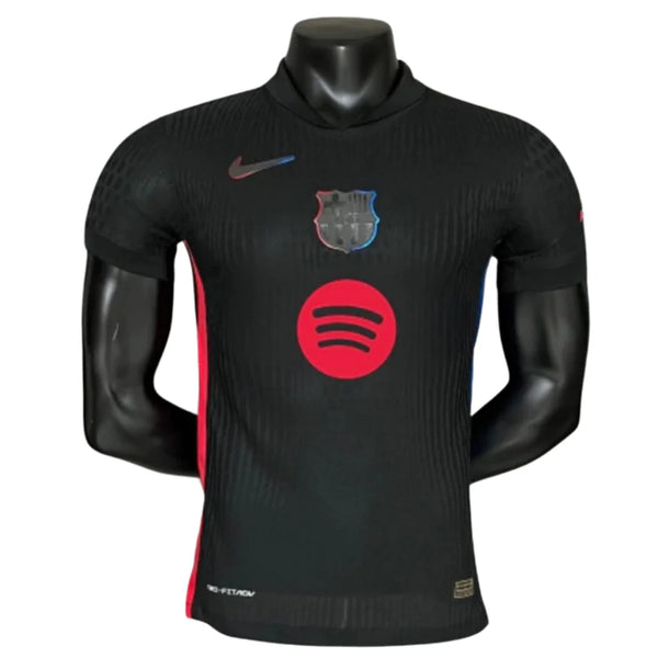 Camisa Barcelona Away 24/25 - Versão Jogador - Preto