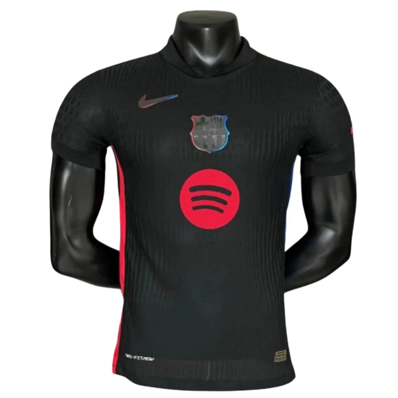 Camisa Barcelona Away 24/25 - Versão Jogador - Preto