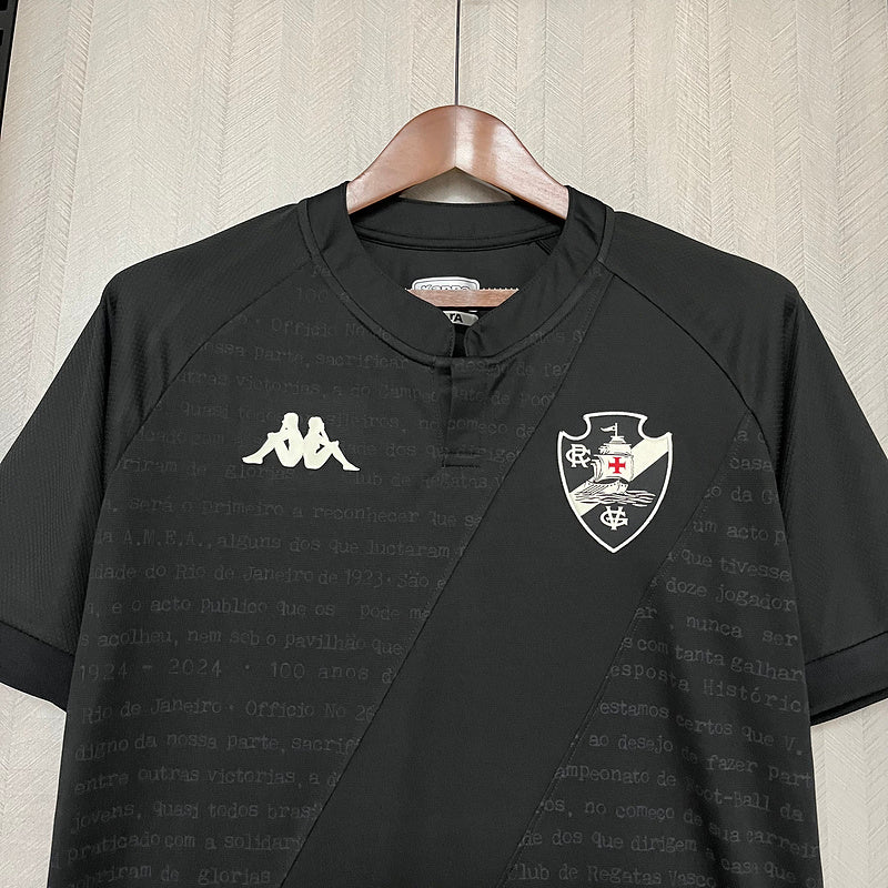 Camisa Vasco III 2024 torcedor Plus Preta
