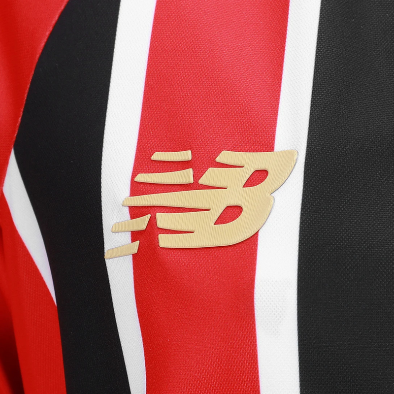 Camisa São Paulo II 25/26 Torcedor Feminina - Vermelho + Branco