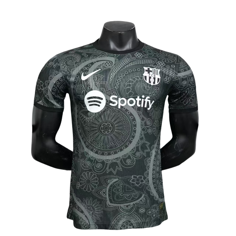 Camisa Barcelona 24/25 Torcedor Masculina – Preto II