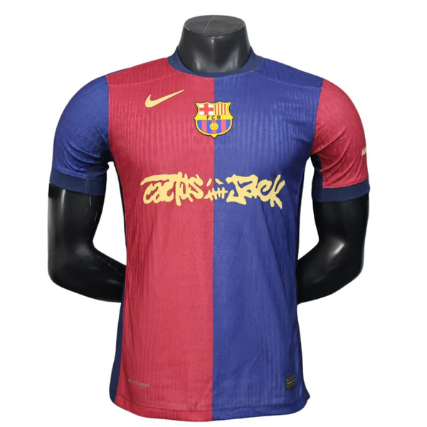Camisa Barcelona X Travis Scott  24/25 - Versão Jogador
