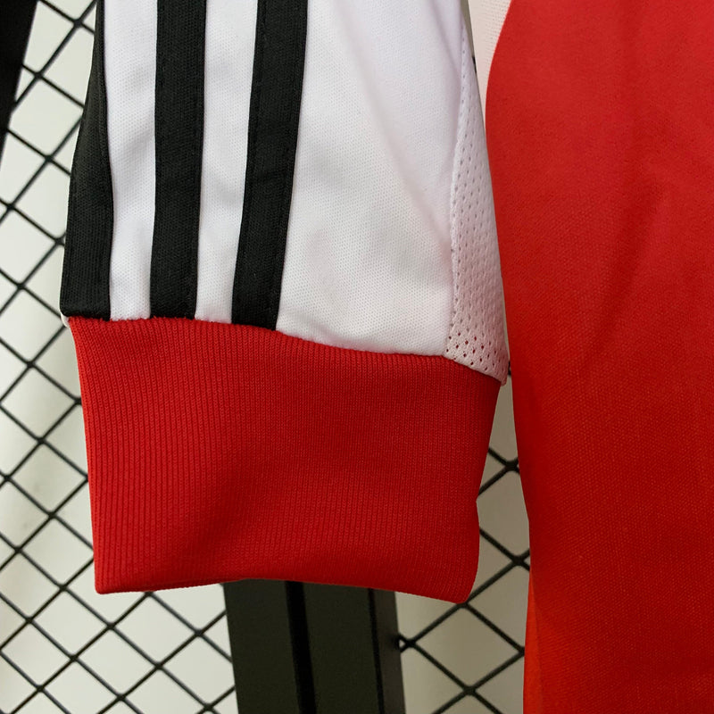 Camisa Retrô River Plate 13/14 Home - Manga Longa