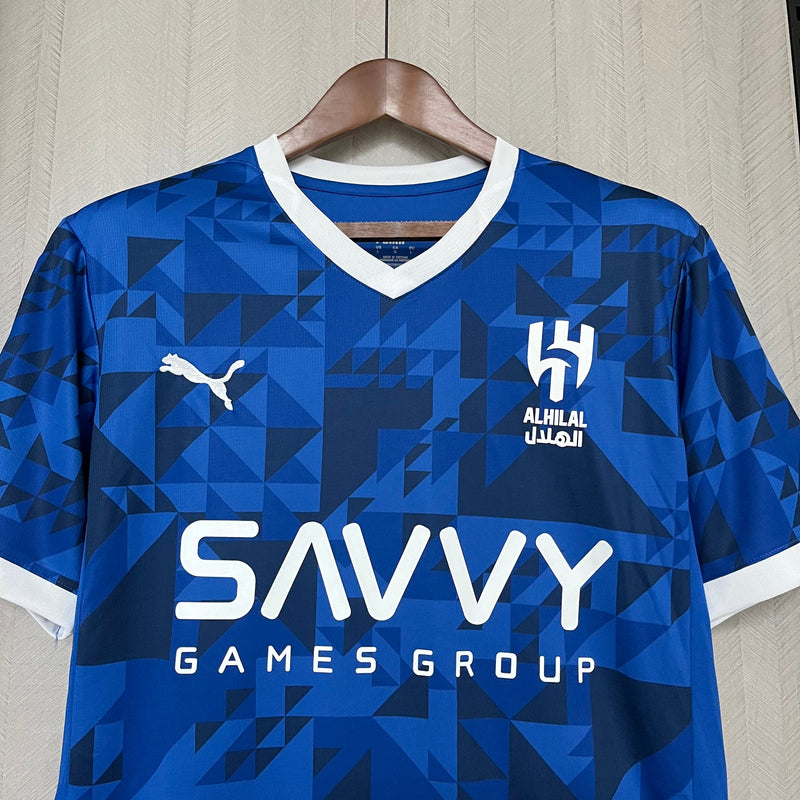 Camisa Al-Hilal I 24/25 - Torcedor Masculina - Azul
