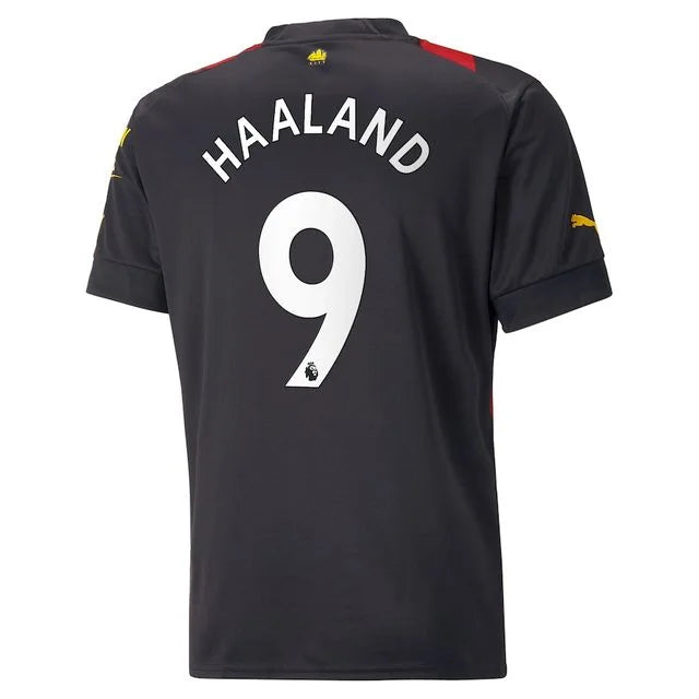 Camisa Manchester City Ii 22/23 - Torcedor Masculina Personalizada HAALAND Nº9