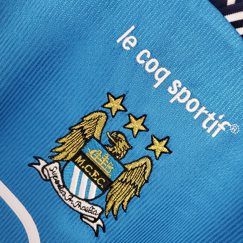 Camisa Manchester City Retrô 1999/2000 Azul