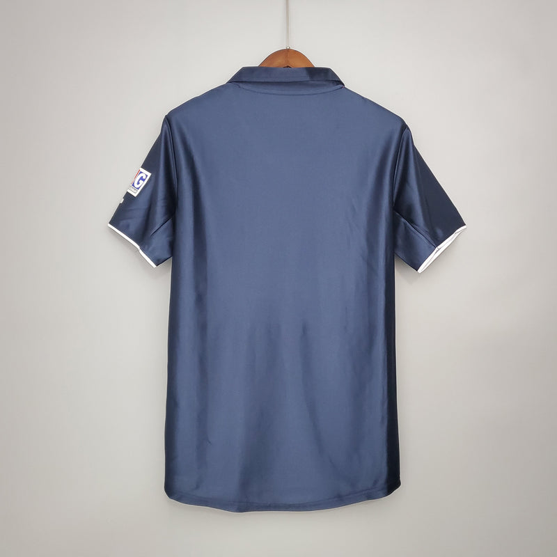 Camisa Retrô Paris Saint-Germain I 2001/02 - Torcedor Masculina -  azul e vermelha
