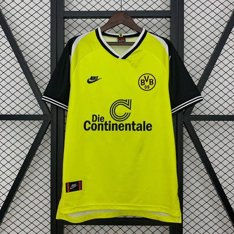 Camisa Retrô Borussia Dortmund 1995/96 Home - Amarela
