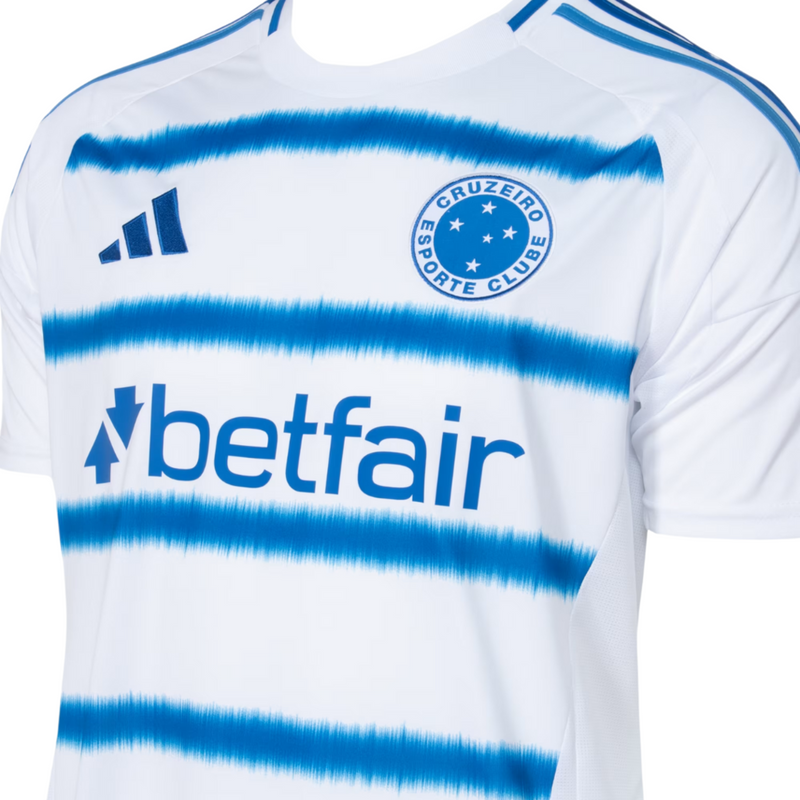 Camisa Cruzeiro Away 25/26 Branco - Torcedor Masculina