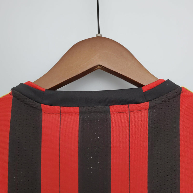 Camisa Retrô AC Milan 2013/2014 - Masculina - Vermelha e preta