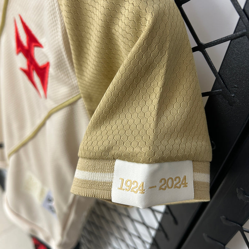 Kit Infantil Vasco Away 24/25 - Bege