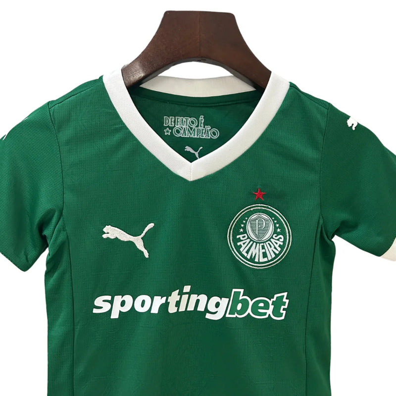 Kit Infantil Palmeiras Home 25/26
