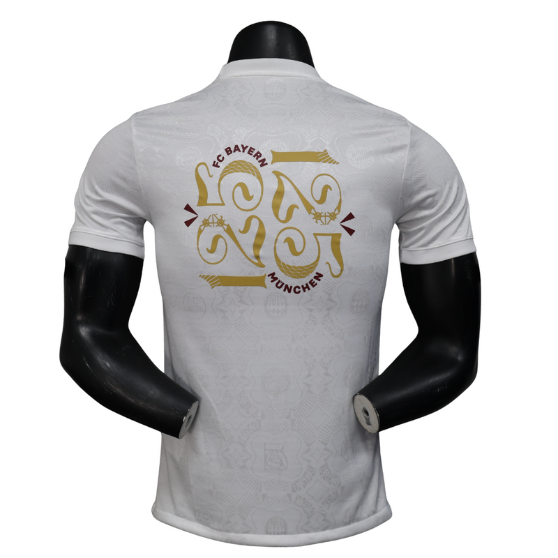 Camisa Bayern 25/26 Torcedor Masculina – Branca