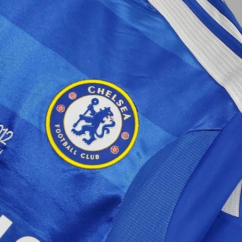 Camisa Chelsea Retrô 2012 Azul - Final Champions League Edition