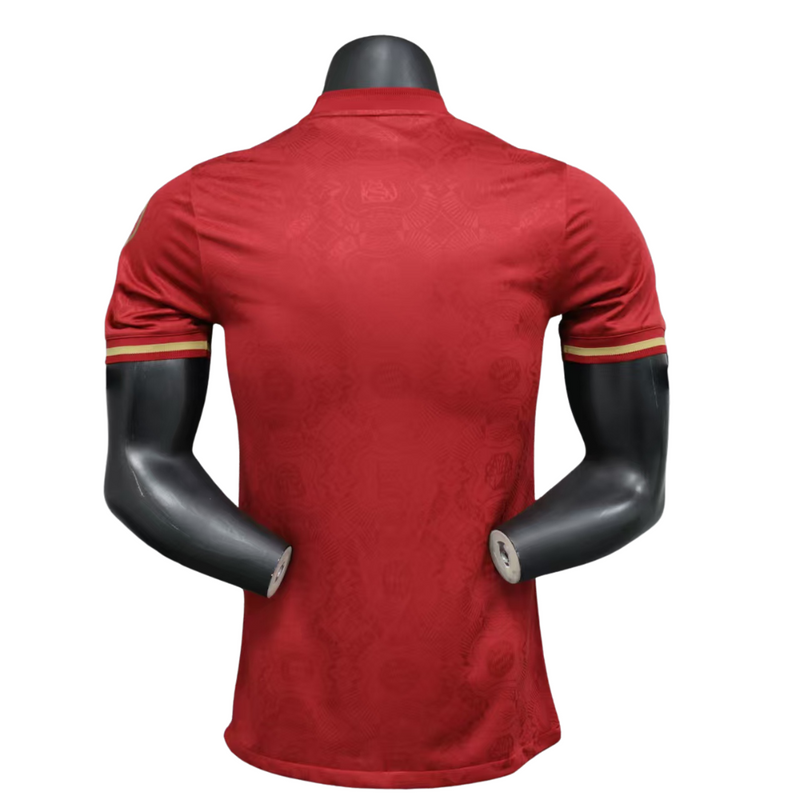 Camisa Bayern 25/26 Torcedor Masculina – Vermelha
