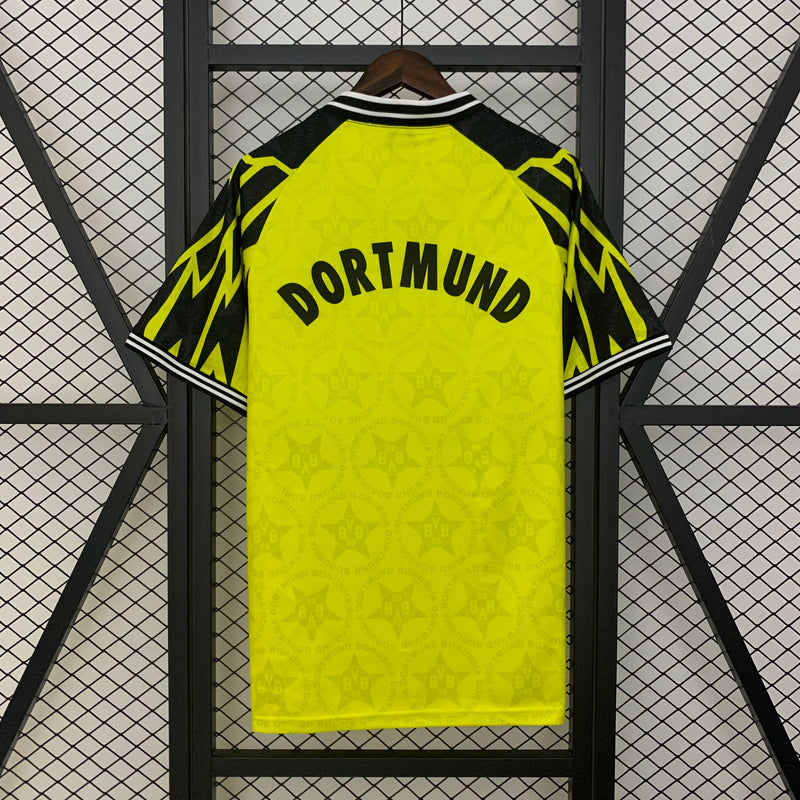 Camisa Retrô Borussia Dortmund 94/95 Home - Amarela