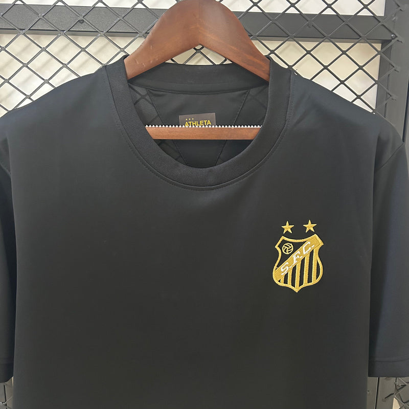 Camisa Santos Edição Especial - Preta 25/26 - Torcedor Masculina