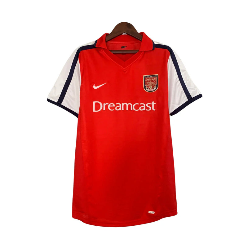 Camisa Arsenal Retrô 2001/2002 Vermelho