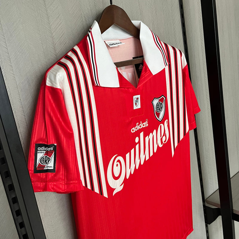 Camisa Retrô River Plate 1996/97 Away- Vermelha