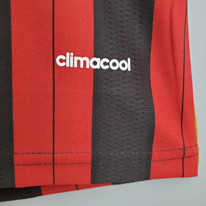 Camisa Retrô AC Milan 2013/2014 - Masculina - Vermelha e preta