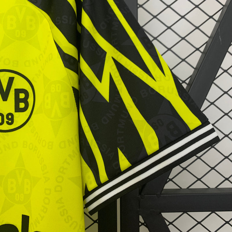 Camisa Retrô Borussia Dortmund 94/95 Home - Amarela