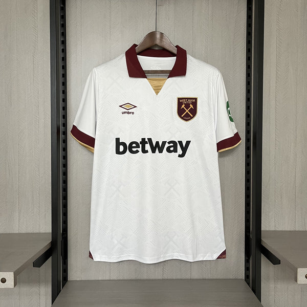 Camisa West Ham United Third 2024/25 - Branca