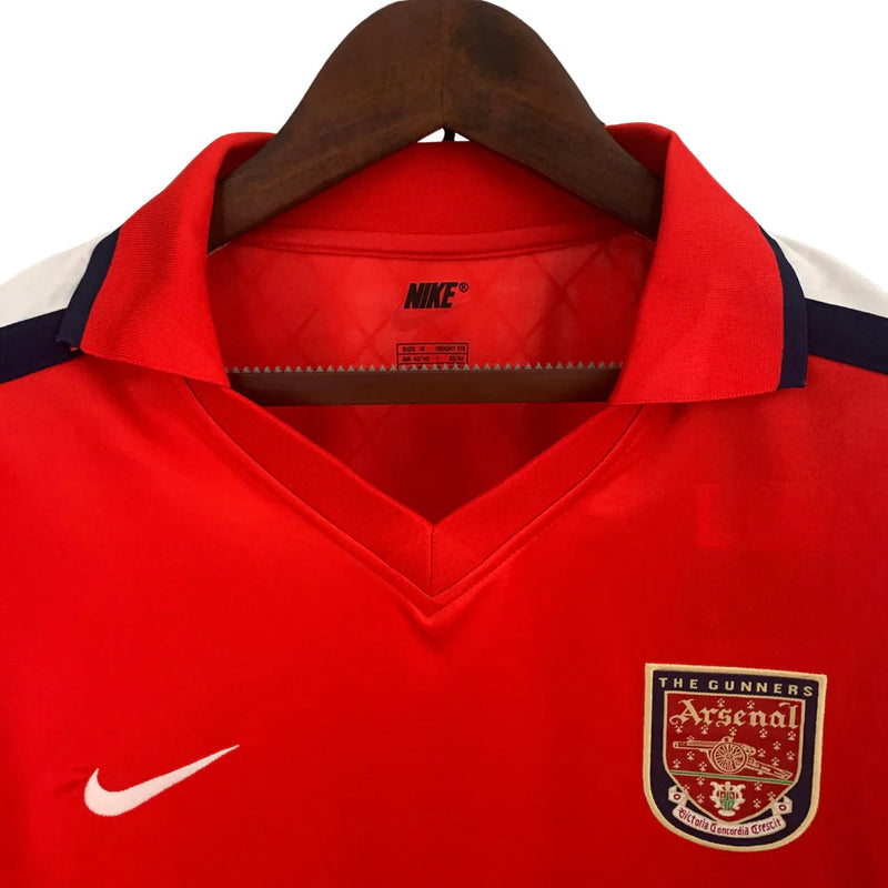 Camisa Arsenal Retrô 2001/2002 Vermelho