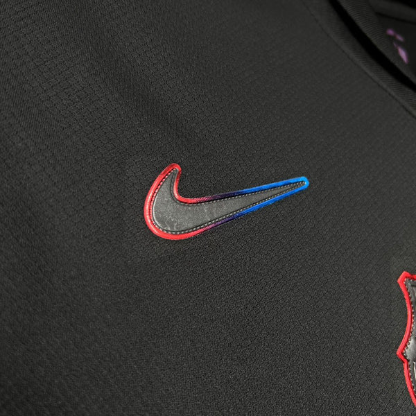 Camisa Barcelona Away 24/25 Preto - Torcedor Masculina