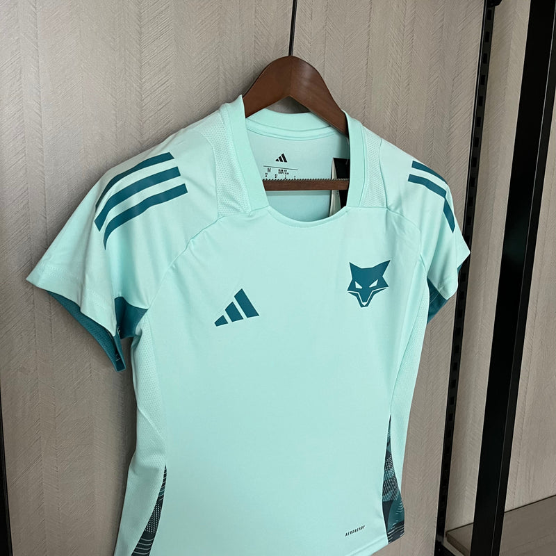 Camisa Cruzeiro Treino 25/26 - Torcedor Feminina - Azul Claro