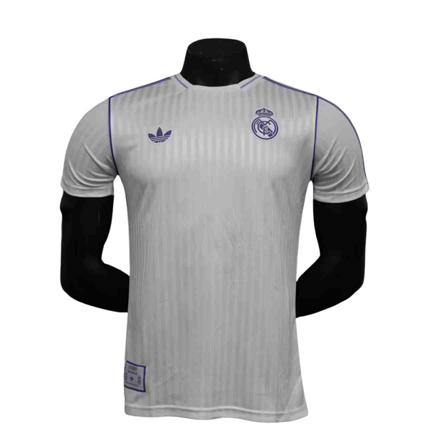 Camisa Real Madrid Edição Limitada Torcedor Masculina – Branca e Roxo