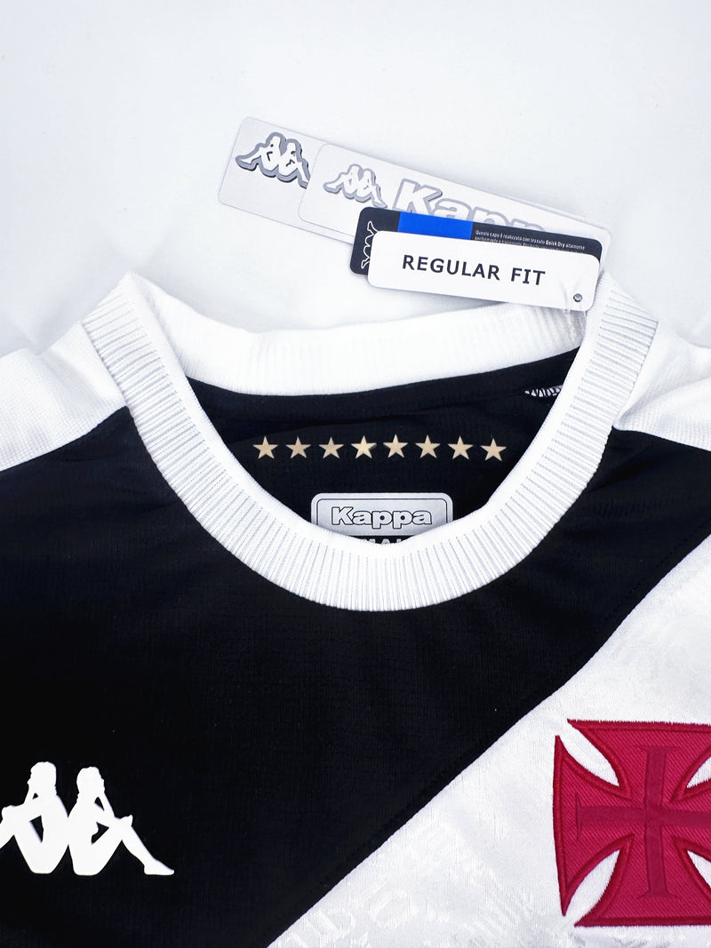 Camisa Vasco da Gama I 24/25 - Torcedor Masculina - Preta e branca