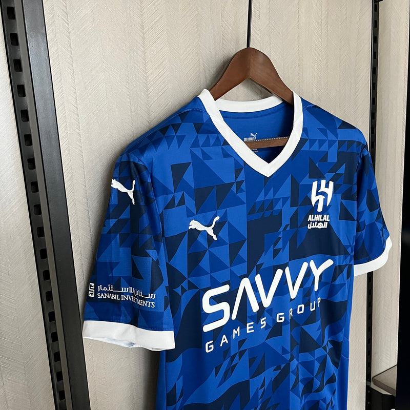 Camisa Al-Hilal I 24/25 - Torcedor Masculina - Azul