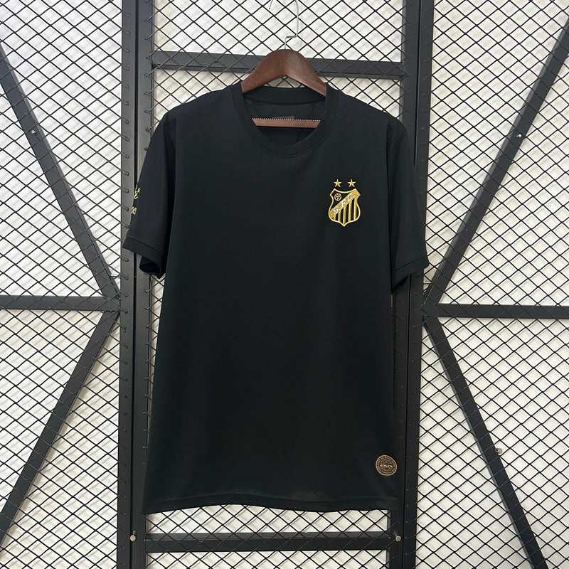 Camisa Santos Edição Especial - Preta 25/26 - Torcedor Masculina