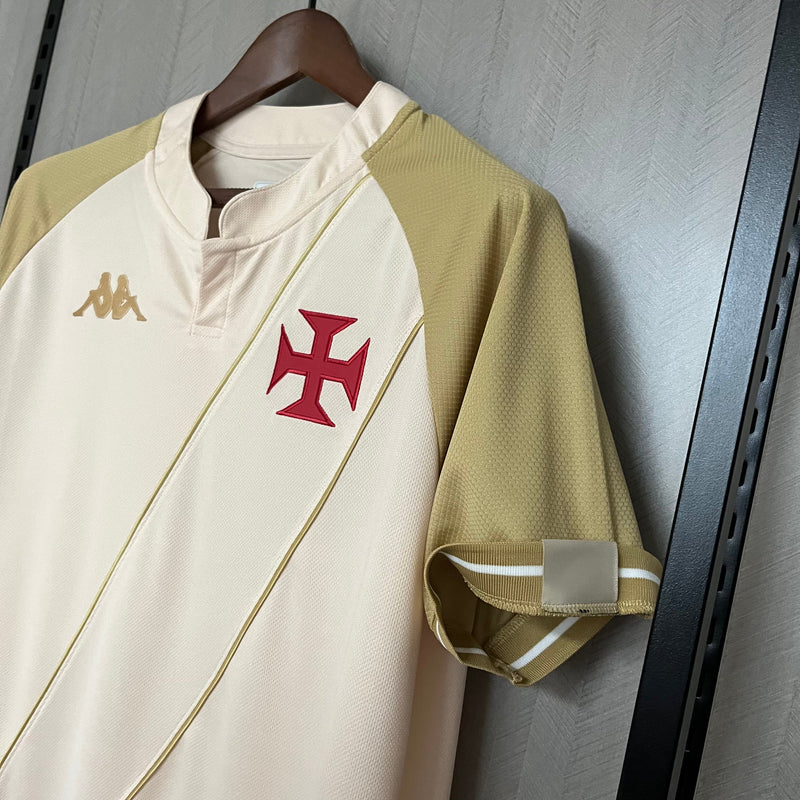Camisa Vasco da Gama III 24/25 - Torcedor Masculina - Bege