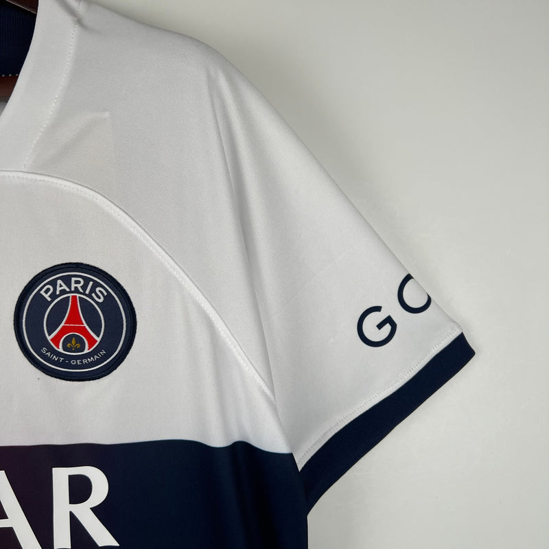 Camisa PSG Away 23/24 - Torcedor Masculina - Branca