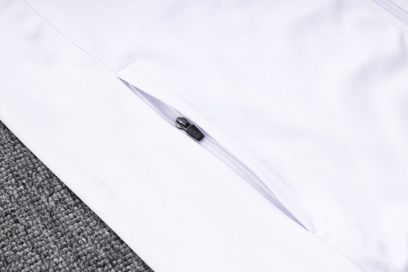 Conjunto Flamengo 23/24 - Masculino - Branco e vermelho