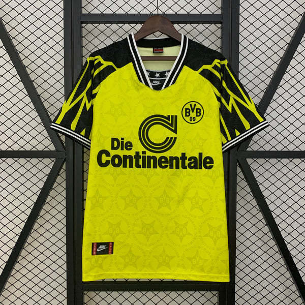 Camisa Retrô Borussia Dortmund 94/95 Home - Amarela
