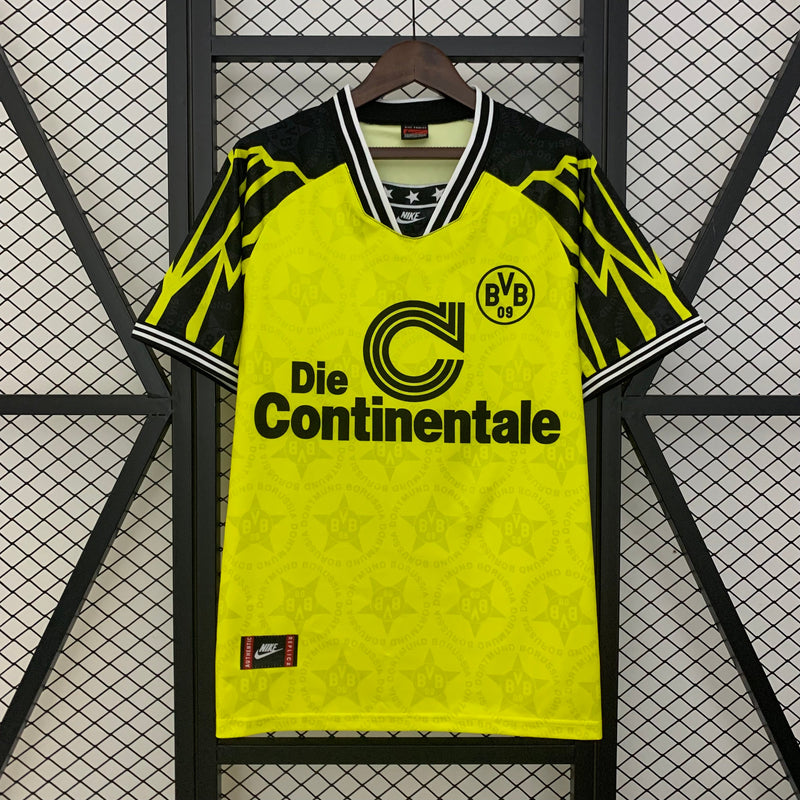 Camisa Retrô Borussia Dortmund 94/95 Home - Amarela