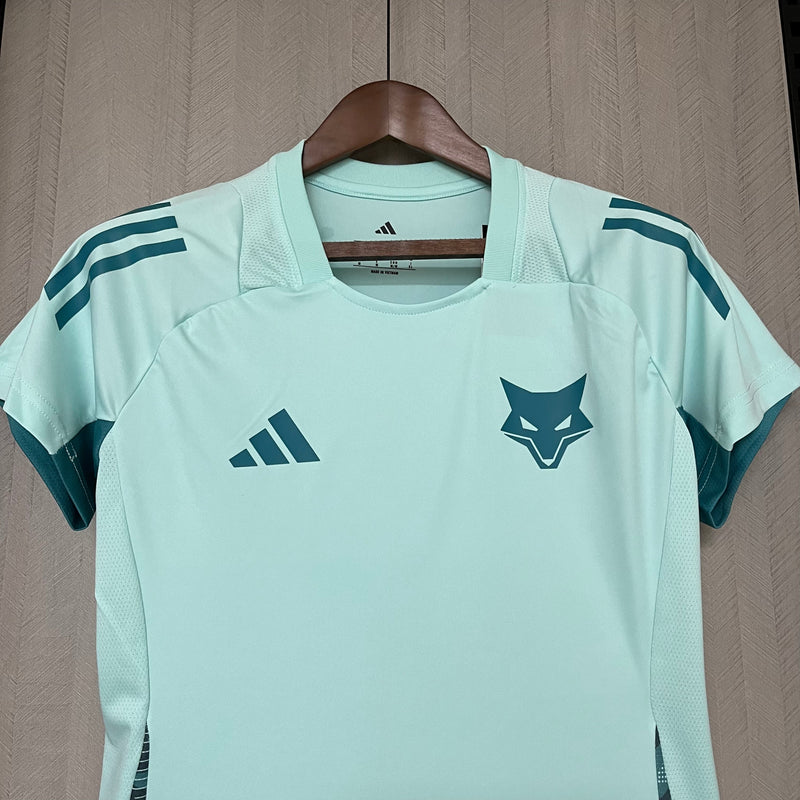Camisa Cruzeiro Treino 25/26 - Torcedor Feminina - Azul Claro