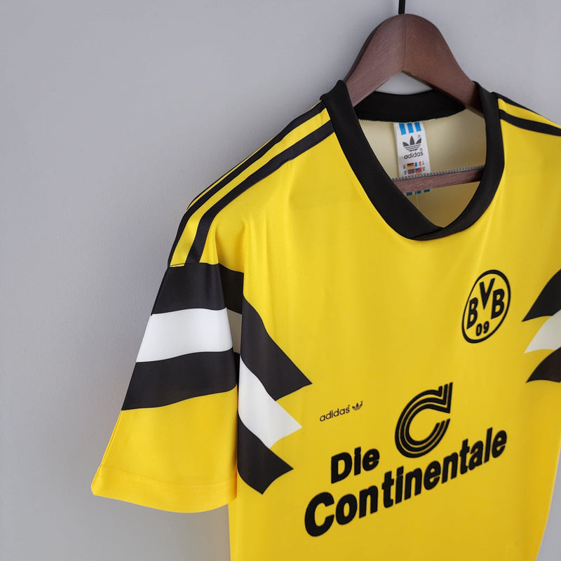 Camisa Retrô Borussia Dortmund 1989 Home - Amarela