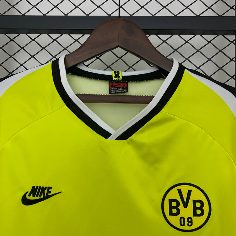 Camisa Retrô Borussia Dortmund 1995/96 Home - Amarela