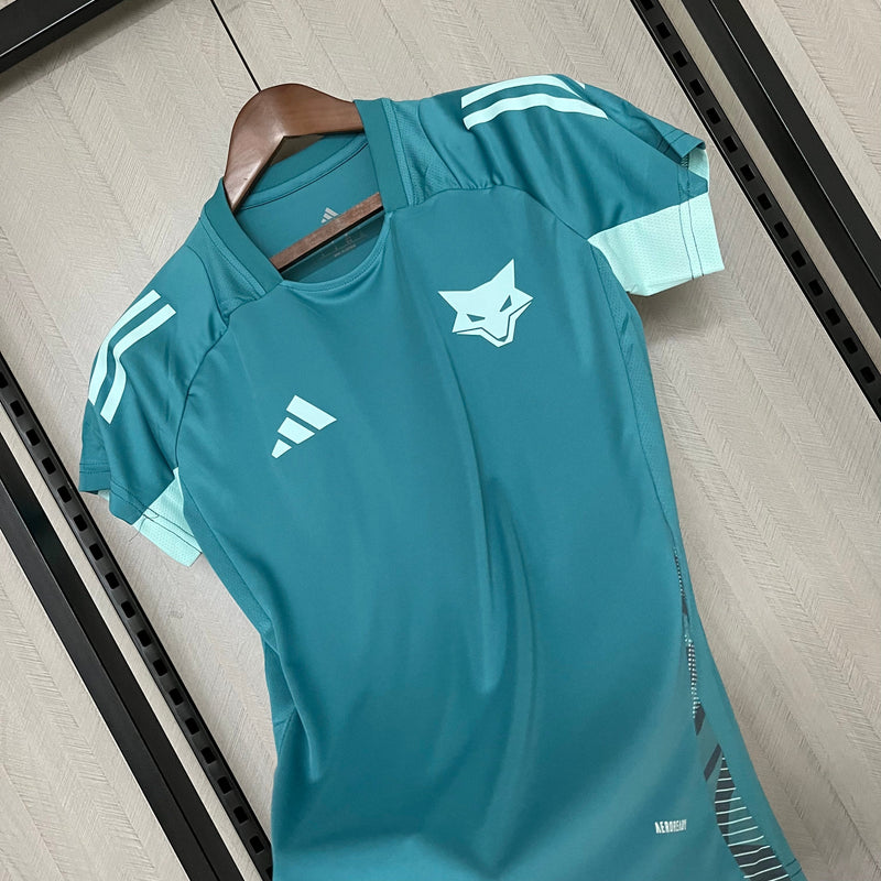Camisa Cruzeiro Treino 25/26 - Torcedor Feminina - Azul escuro