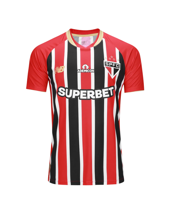 Camisa São paulo 25/26 Torcedor Masculina – Vermelha e Preto