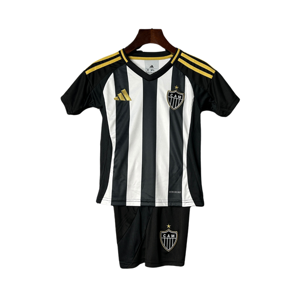 Kit Infantil Atlético Mineiro Third 25/26 - Cinza